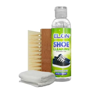 OEM ODM Mild Formula Custom Shoes Care Sneaker Cleaning Kit Eco-friendly Green Liquid Foam Cleaner Kit for Shoes