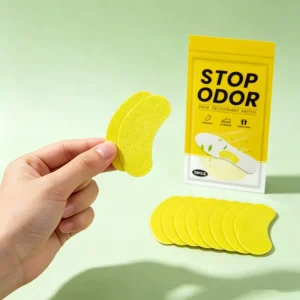 OEM ODM Non Woven Fabric Shoe Deodorant Patches with Lemongrass for Camping Travel Foot Odor Control Sticker