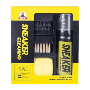 OEM ODM Shoe Care Product Kits Foam Brush Canvas Mesh Fabric Sneaker Cleaner Set