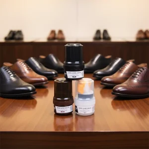 OEM ODM Shoe Shine Cream Customizable Color High Gloss Nourishing Leather Care
