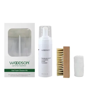 OEM Private Label Custom logo Cap Hat Cleaning Kit Foam Cap Cleaner Solution with Hat Cleaning Brush