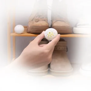 OEM Shoe Deodorizer Ball Solid Disposable Eco Friendly Customized Fragrance Color Citris Lemon Home Use Odor Removal