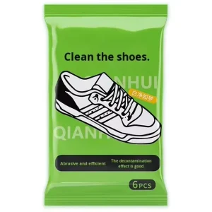 OEM Shoe Shine Wipes Stain Removal No Wash Yellow White Travel Disposable Paper Wipes Sneakers Multi Pack
