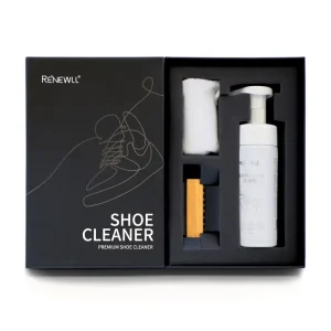 OEM White Custom Shoes Cleaner Kit Sports Sneaker Cleaner for Traveling Shoes Cleaning Kit Foam Cleaner