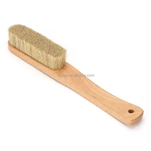 ONE STONE Big Natural Boars Hair Wood Brush Use with Ice Climbing Shoes