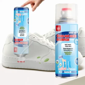 Oem 260ml Shoe Cabinet Stink Sock Shoe Odor Eliminator Foot Deodorant Spray Smell Shoe Odor Remover Spray