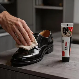 Office Leather Shoe Polish Tube Daily Business Shoe Quick Polishing Care