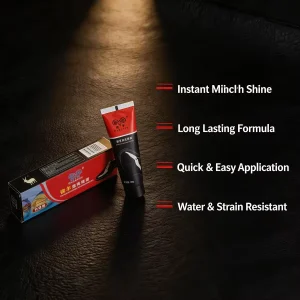 One Coat Full Coverage 30G Jinyang Instant Shine Shoe Polish Save Usage Amount Each Time