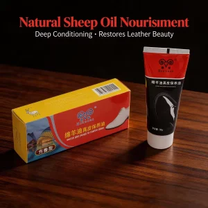 One Coat Full Coverage 70G Sheep Oil Leather Care Balm
