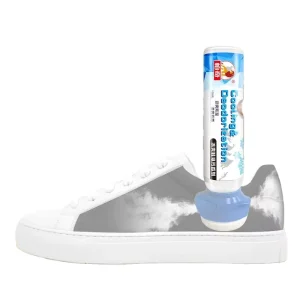 PIKI Shoe Freshener Shoe Deodorizer Cooling Top Style Package Mint Fragrance Aerosol Spray