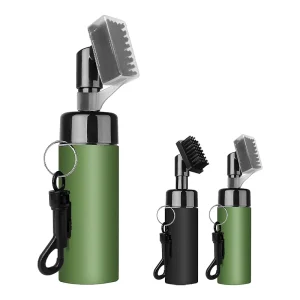 PRIMUS GOLF No Minimum Golf Club Cleaning Brush Groove Cleaner Tool with Spray Water Bottle and Lid