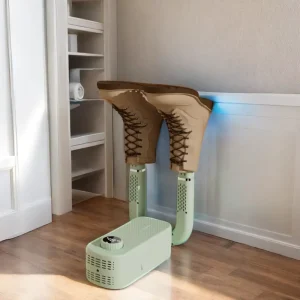 PTC Heated Shoes Dryer Deodorizer Smart Stretchable Foldable Portable Shoe Warmer ABS Material Multifunctional 220V XH-602