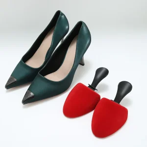 PU Flocking Foam Shoe Tree for Travel Velvet Memory Foam Shoe Tree Ultra Lightweight Shoe Trees or Toe Puff