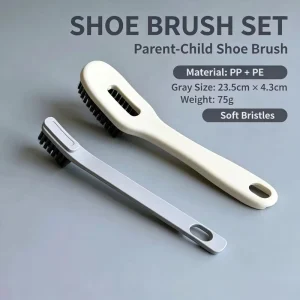 Parent child Design Shoe Cleaning Brush PP PET Hard Bristle Household Shoe Scrubber
