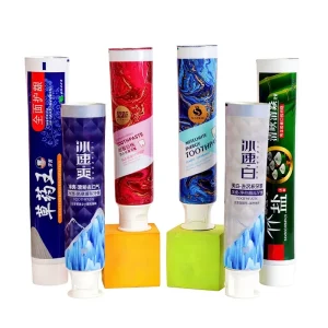 Personal Care Aluminum plastic Toothpaste Packaging Tubes 12.7 35mm Private Label UV Printing Screw Cap