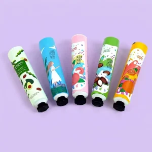 Personalized Custom Logo Aluminum plastic Cosmetic Squeeze Tubes Custom Size Hand Cream Pack Screw Cap