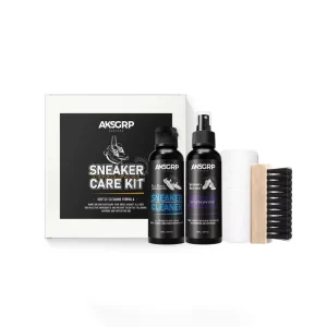 Personalized Customization Sneaker Cleaning Shoe Brush Cleaner 4 In1 OEM MOQ 120 Box 120ml X2 Neutral Shoe Care Kit