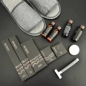 Personalized Disposable Toothbrush Razor Comb Hotel Guest Room Amenities Set for Hotels and Resorts