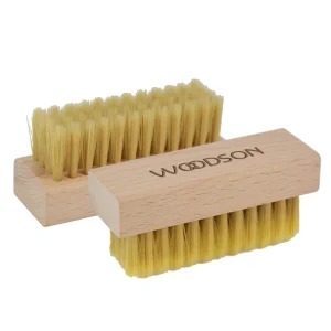 Plastic Bristle Shoe Sneaker Cleaning Brush Set Nylon Hair Shoe Care Brush Wooden Brush for Shoes