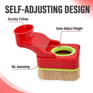 Plastic Cover Collector 70/75/80/85/90/100mm for Wood Router Engraving Use Dust Shoe Brush Kit