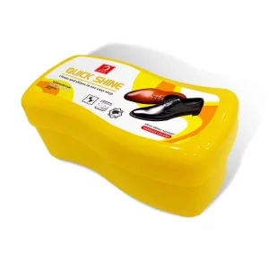 Plastic Hotel Shoe Shine Sponge Cleaner Shoe Polish Brown Black Natural Leather Shoe Care Instant Self Shine Sponge