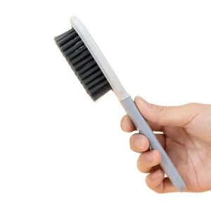Plastic Shoe Brush with Soft Bristles for Household Use Non Damaging Multi Functional Cleaning Brush
