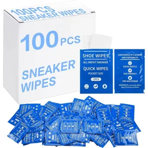 Pocket Size Disposable Non woven Shoe Sneaker Wipes Cleaner Quick Wipes for Shoes