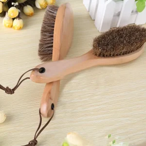 Polishing Leather Cleaning Sneakers Cleaner Horse Hair Brush Shoe Brushes