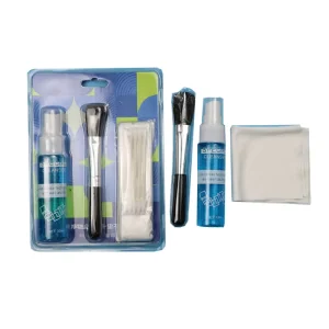 Portable 4 In 1 Spray Cleaner Screen Cleaning Kit Microfiber Wipes Laptop Lens Cleaning Kit With Brush