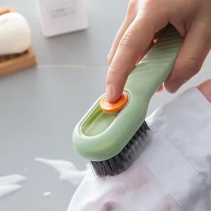 Portable Automatic Liquid Sneaker Cleaning Brush with Dispenser for Soft Sweater Cleaning and Household Washing Shoe Brush