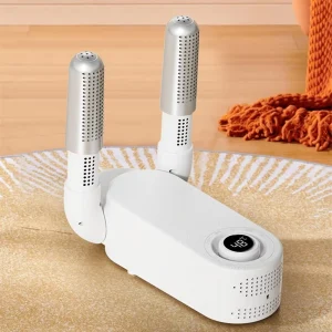 Portable Boot Dryer Shoe Dryer Electric Mini Smart Shoes Dryer with Portable Adjustable Rack and Timer