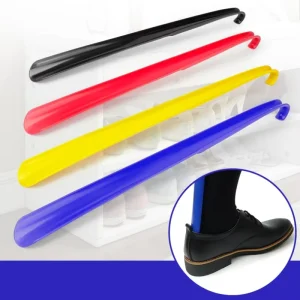 Portable Custom Logo Personalized Design PP/ABS Plastic Long Shoe Horns