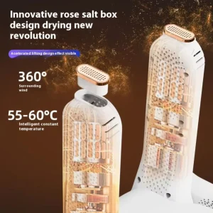 Portable Electric Shoe Dryer Machine Quick Dry and Foldable Design with Timer Feature for Household Use 1 Year Warranty