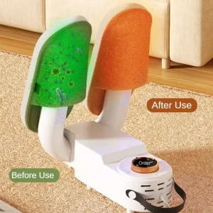 Portable Electric Shoe and Boot Dryer with Intelligent Timer Adjustable Commercial Warmer