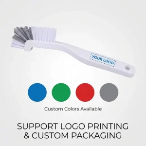 Portable Ergonomic Shoe Cleaning Brush for Leather Care and Travel Use