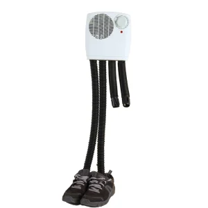 Portable Household Dryer Boot Electrical Shoes Heater 350W 2 Hour Timer 4 Hoses Indicate Light Wall Mounted Comfort Convenience