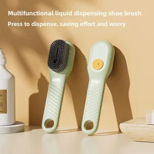 Portable Household Long Handle Clothing Shoes Cleaning Brush Multifunctional Liquid Washing Soft Brush Cleaning Tool