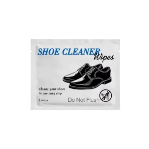 Portable Leather Shine Wipes Disposable Shoe Polishing Wet Wipes Nourishing Care Shoe Shine Wipe