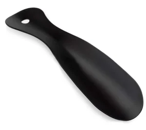 Portable Metal Shoe Horn Boot Horn Professional Stainless Steel Handled Shoehorn Suitable for Feet Durable