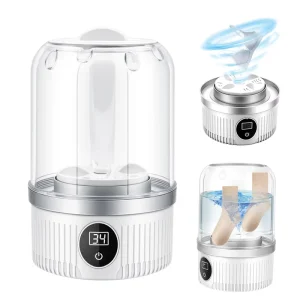 Portable Mini Automatic Multifunctional Household Top-Load Washers All-In-One Small Plastic Housing for Shoes & Underwear