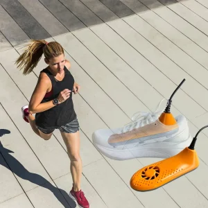 Portable Mini Electric Shoe Dryer Machine PTC Heating Element Power Indicator Light 15W Universal Voltage