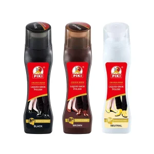 Portable Multi Function Neutral Shine Shoes Oil Maintenance Sponge Care Agent Leather Liquid Shoe Polish