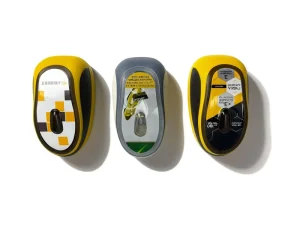 Portable Plastic Handle Shoe Sponge With Vial In Box For Clean And Shine