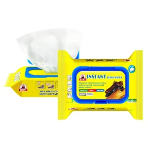 Portable Quick Bright Remove Dirt Stains Leather Cleaning Care Kit Shoe Shine Wipes