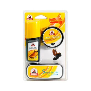 Portable Quick Cleaning Instant Shining Leather Nourishing Care Shoe Polish Kit