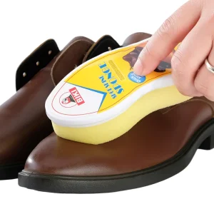 Portable Remove Stains Leather Care Instant Shining Shoe Polish Shoe Shine Sponge