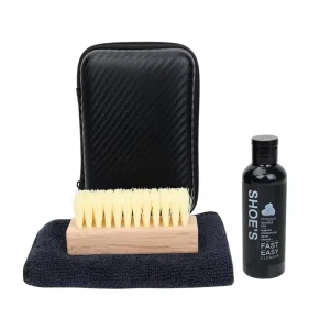 Portable Shoe Cleaner Kit Natural Sneaker Cleaning Kit for Athletic Shoes Tennis Shoes Sneakers
