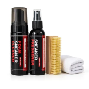 Portable Shoe Cleaning Eraser Stain Remover Deodorant Spray 120ml Footwear Care Kit
