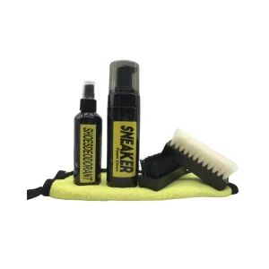 Portable Shoe Cleaning Kit with Stain Remover Shoe Horn and Shoe Deodorizer Perfect for Travel and Home Use