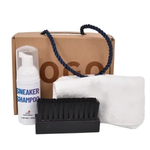 Portable Small Box Package Sneaker Cleaning Foam Shoe Cleaner Kit Custom logo